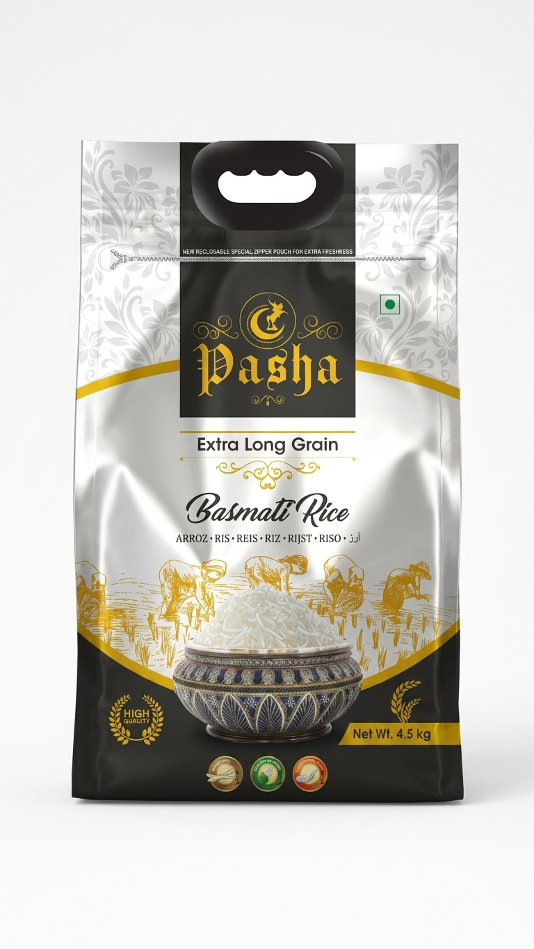 Basmati Ris Pasha 4,5KG