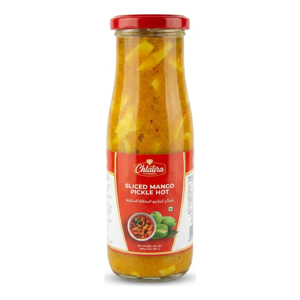 Mango sliced pickle hot
